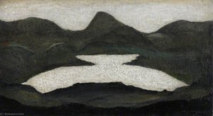 Mountain Lake — Laurence Stephen Lowry