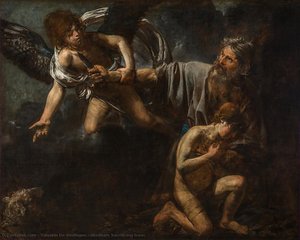 Abraham Sacrificing Isaac — Valentin De Boulogne