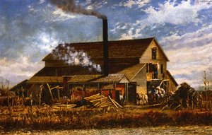 Cotton Gin, Adams County, Mississippi — William Aiken Walker