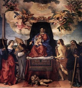 Santo Spirito Altarpiece — Lorenzo Lotto