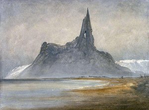 Vue De La Montagne Kielhornet À Stegen — Peder Balke