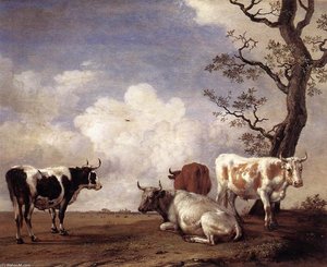 Four Bulls — Paulus Potter