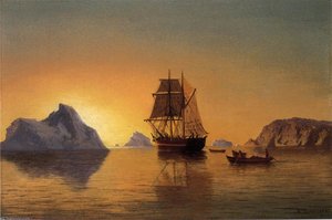 An Arctic Scene — William Bradford