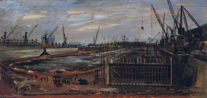 Sketch For 'london Docks' — Frances Macdonald