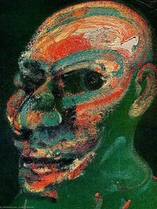 Tête (van Gogh), 1959 — Francis Bacon
