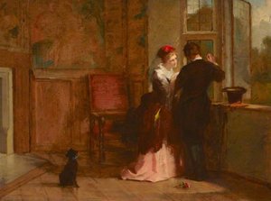 Lovers' Meeting (in An Interior Of Haddon Hall) — William Powell Frith