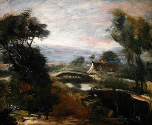 A View Near Flatford Mill — John Constable