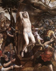 The Torture Of St George — Michiel Van Coxcie
