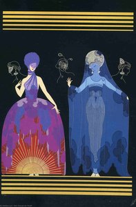 Evening Night — Erté