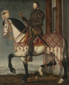 Francois I Of France On Horseback — François Clouet