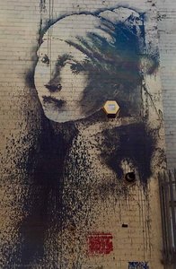 The Girl With The Pierced Eardrum — Banksy