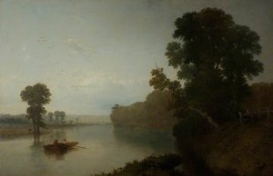 The River Trent At Wilford — Henry Thomas Dawson