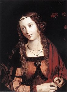 St Catherine Of Alexandria — Callisto Piazza Da Lodi