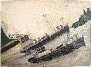 Rough Sea — Alfred Wallis