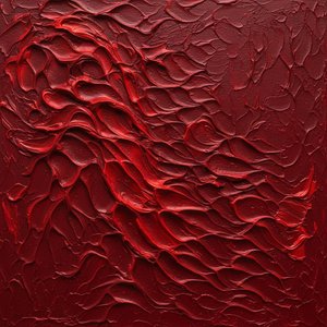 Crimson Resonance: Een Unieke Visie Van Sculpturale Beweging En Viscerale Diepte