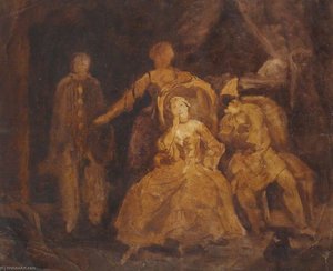 Study For Eighteenth Century Figures — Thomas Stuart Smith