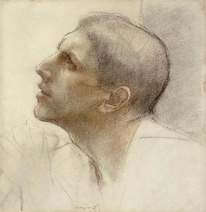 Study For A Disciple In The Supper At Emmaus — Pascal-adolphe-jean Dagnan-bouveret