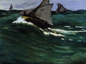 A Onda Verde — Claude Monet