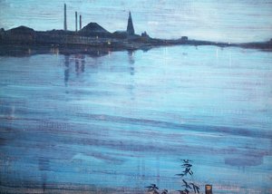 Nocturne V Modrej A Striebornej: Symfónia Farieb A Tranquilita — James Abbott Mcneill Whistler