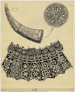 Ethnographic Drawing - Gunpowder Holder — Fernando Barbedo Galhano
