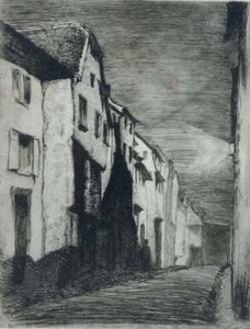 Calle Saverne — James Abbott Mcneill Whistler