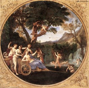 Spring (venus At Her Toilet) — Francesco Albani (l'albano)