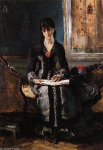 Untitled (1337) — Alfred Émile Léopold Stevens