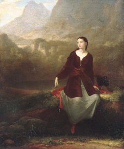 The Spanish Girl In Reverie — Washington Allston