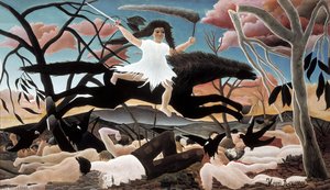 Krig Eller Ride Af Discord — Henri Emilien Rousseau