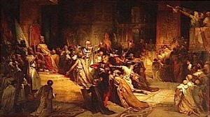 Baudouin Couronne Empereur De Constantinople.16 Mai 1204 — Louis Gallait