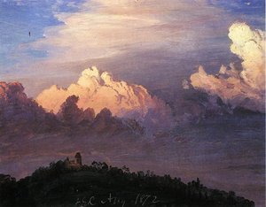 Clouds Over Olana — Frederic Edwin Church