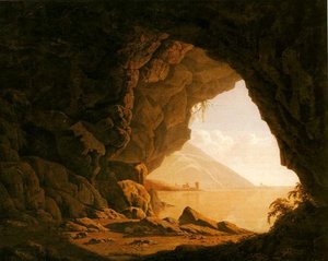 A Cavern, Morning — Joseph Wright Of Derby