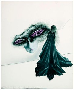 Figure And Black Mantle — Hedda Sterne