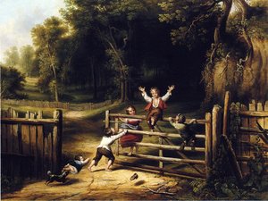 Happy As A King — Thomas Worthington Whittredge