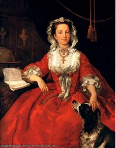 Porträt Von Mary Edwards — William Hogarth