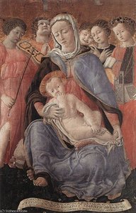 Madonna Of Humility — Domenico Di Bartolo