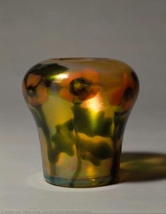 Vase With Internal Decoration Of Poppies — Tiffany Chung