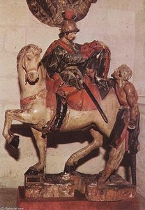 St Martin — Gregorio Fernández
