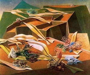 Jardin Gobe Avions 2 — Max Ernst