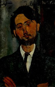 Portrait Of Léopold Zborowski — Amedeo Clemente Modigliani