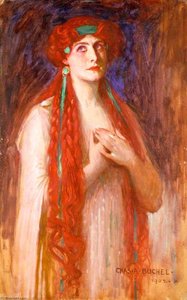 Nancy Price (1880–1970), As Calypso In 'ulysses' By Stephen Phillips — Charles A Buchel