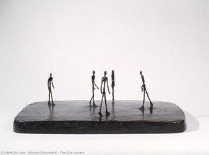 The City Square — Alberto Giacometti