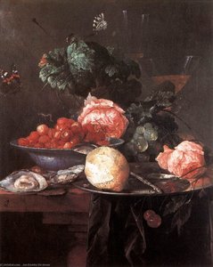 Still-life With Fruits — Jan Davidszoon De Heem Or Johannes De Heem Or Johannes Van Antwerpen Or Jan Davidsz De Hem