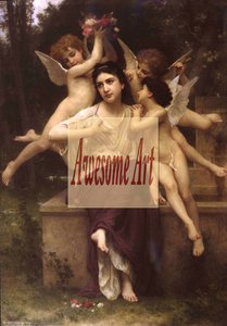 A Dream Of Spring — William-adolphe Bouguereau