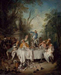 Luncheon Party — Nicolas Lancret