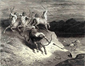 El Infierno, Canto Xii — Paul Gustave Doré