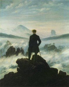 Wanderer Sea Fog — Caspar David Friedrich