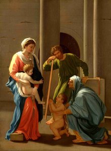 Svet Obiteljstvo S Blaženom Elizabetom I Ivanjem Krstiteljem — Nikola Pusen