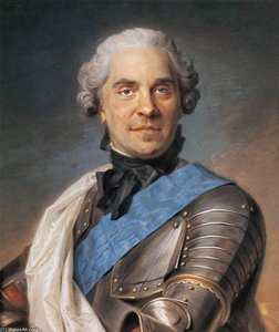 Maréchal De Saxe — Maurice Quentin De La Tour