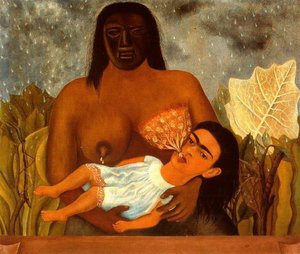 My Nurse And I — Frida Kahlo